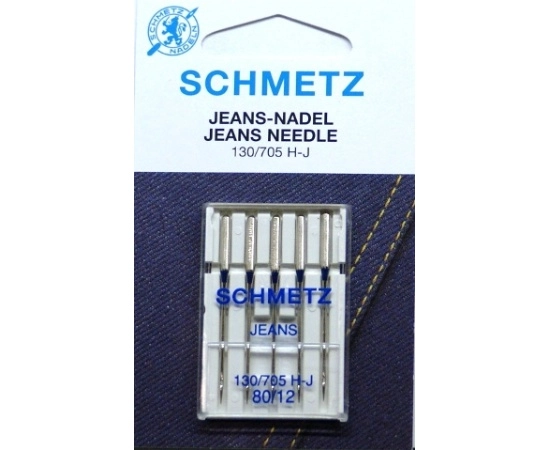 Иглы Schmetz 130/705H Jeans № 90-110-0
