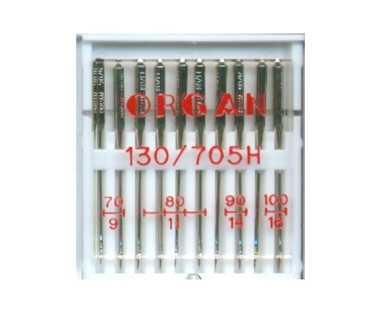 Иглы 130/705H Organ  № 70-100 (универсальные)-0