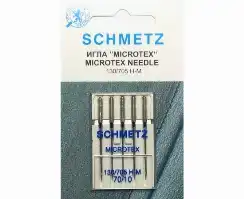 Иглы Schmetz 130/705H для микрофибры Microtex №60-80 (5 шт.)-0