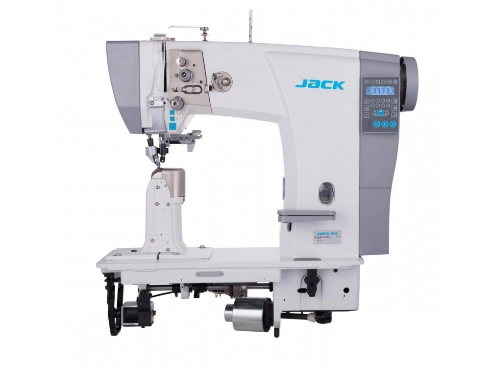 overlock.ru автоматическая одноигольная колонковая машина   Jack JK-6691C