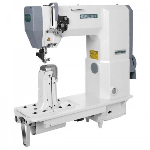 overlock.ru одноигольная колонковая машина  Siruba R718K-02