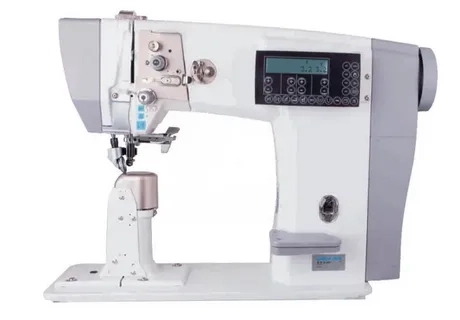 overlock.ru автоматическая 2ух игольная колонковая машина   Jack JK-6892C