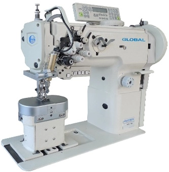 overlock.ru двухигольная колонковая швейная машина   Global LP 1646-XLH