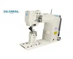 overlock.ru   двухигольная колонковая швейная машина   ​Global LP 9974 TD