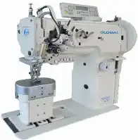 overlock.ru двухигольная колонковая швейная машина   Global LP 1646-XLH