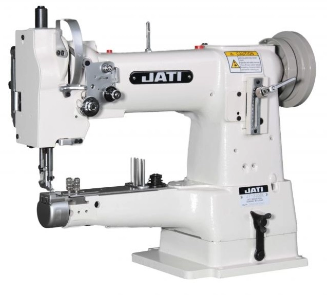 overlock.ru  рукавная машина с цилиндрической платформой   Jati JT- 335BL