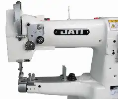 overlock.ru  рукавная машина с цилиндрической платформой   Jati JT- 335BL